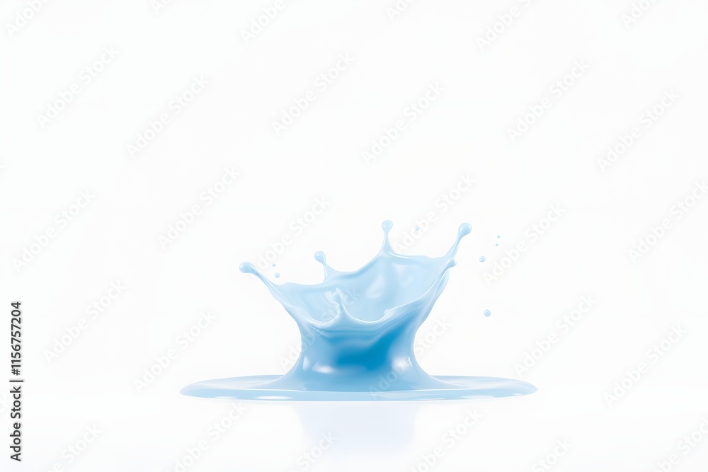 A blue liquid splash against a white background, showcasing fluid dynamics and color. A blue liquid splash against a white background, showcasing fluid dynamics and color.