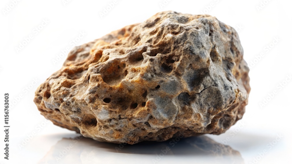 Worm's Eye View of Isolated Rock Formation: High-Resolution Photo Worm's Eye View of Isolated Rock Formation: High-Resolution Photo