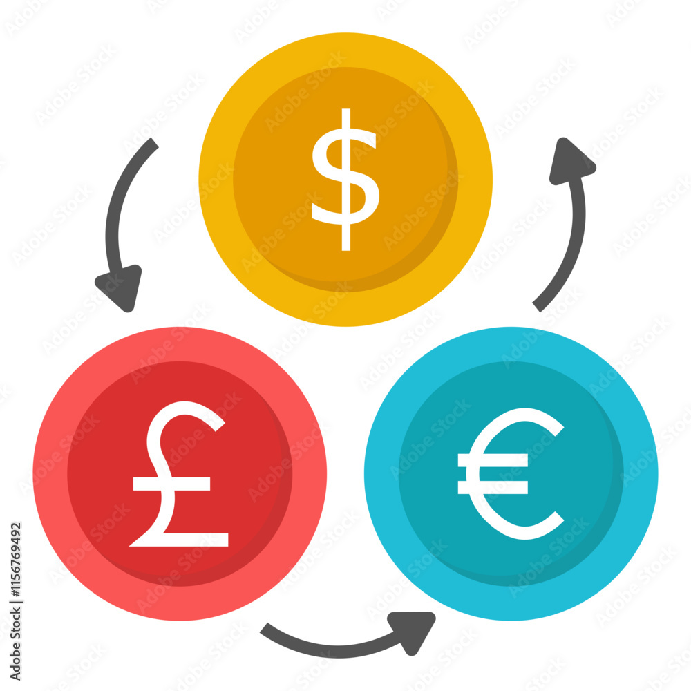 Perfect design icon of currency exchange Perfect design icon of currency exchange