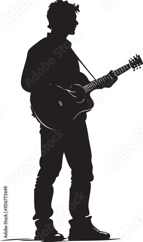 musician playing guitar
