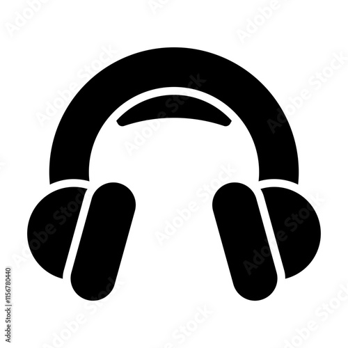 earmuffs Solid icon