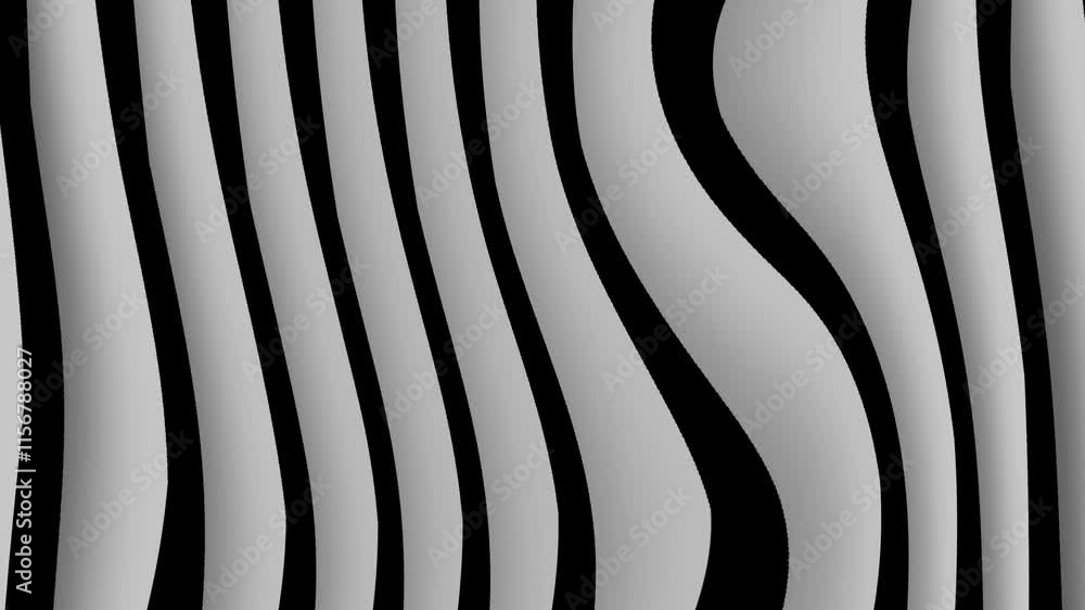 Abstract colorful white trendy wavy background animated. mz_1042