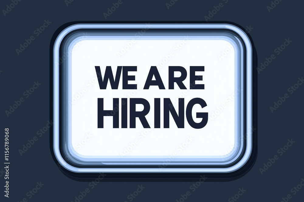 A professional illustration of a white signboard with a A professional illustration of a white signboard with a