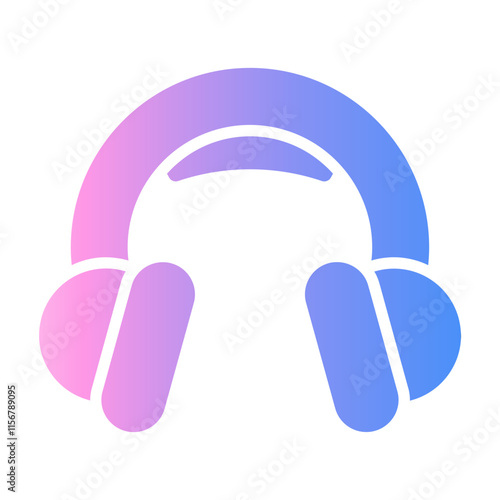 earmuffs Gradient icon