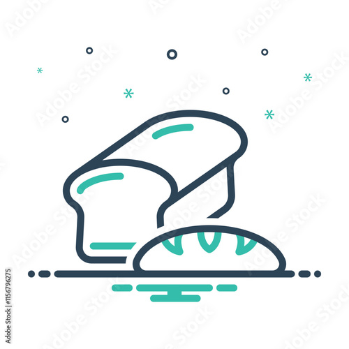 Mix icon for bread
