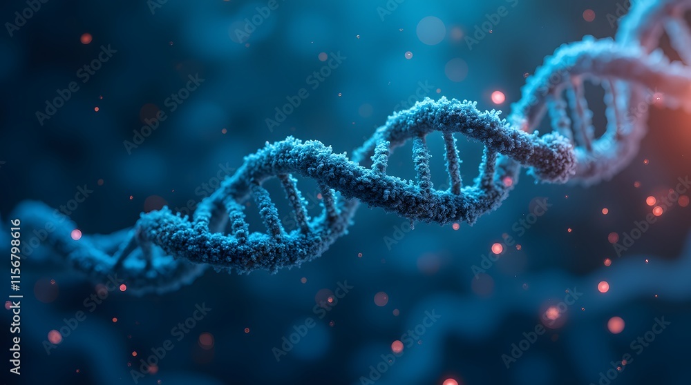 Innovative biotechnology conceptual background featuring DNA strands, molecular structures, and scientific elements representing genetic research and technological advancements Innovative biotechnology conceptual background featuring DNA strands, molecular structures, and scientific elements representing genetic research and technological advancements