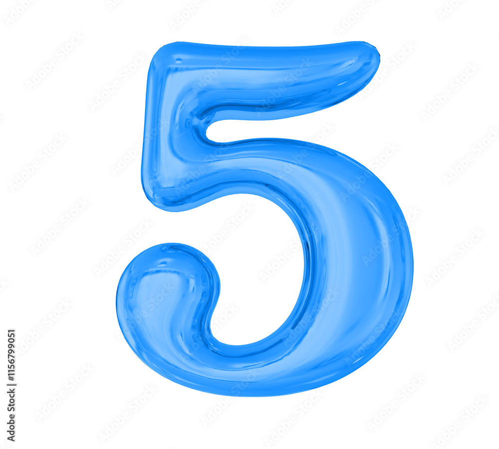 Blue Number 5 Blue Number 5