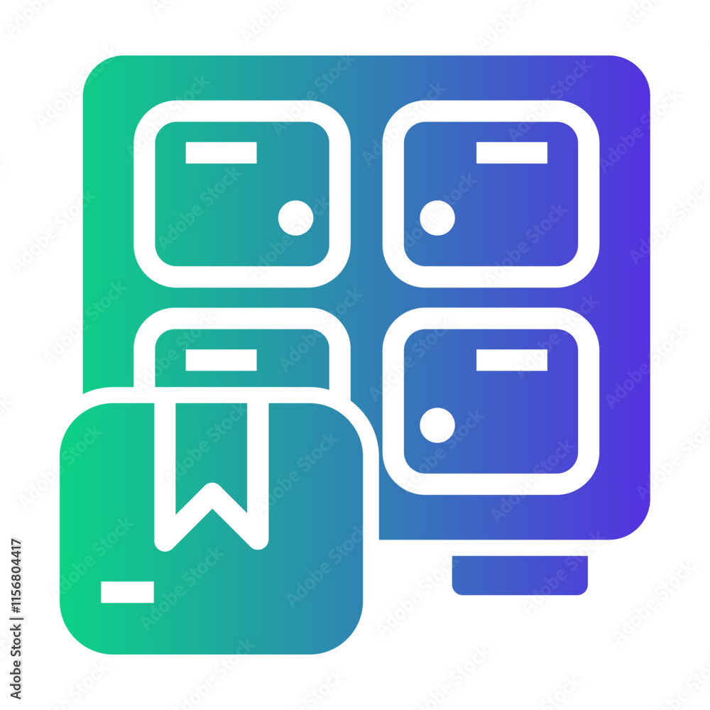 locker Gradient icon locker Gradient icon