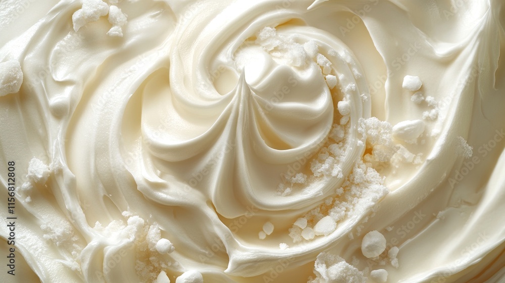 Creamy Swirls of Meringue and Buttercream Frosting Creamy Swirls of Meringue and Buttercream Frosting