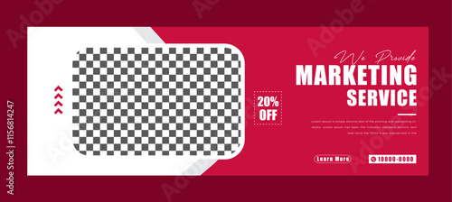 Creative social media facebook cover web banner