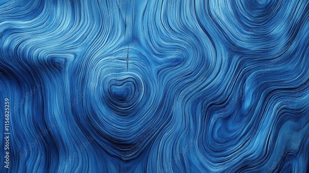 Abstract wood grain pattern in blue tones Abstract wood grain pattern in blue tones