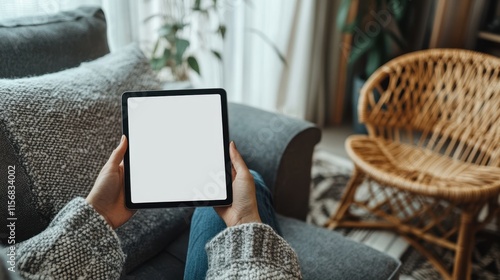 The Tablet In Cozy Setting