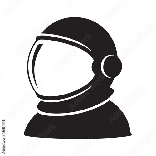 Astronaut Helmet icon vector illustration