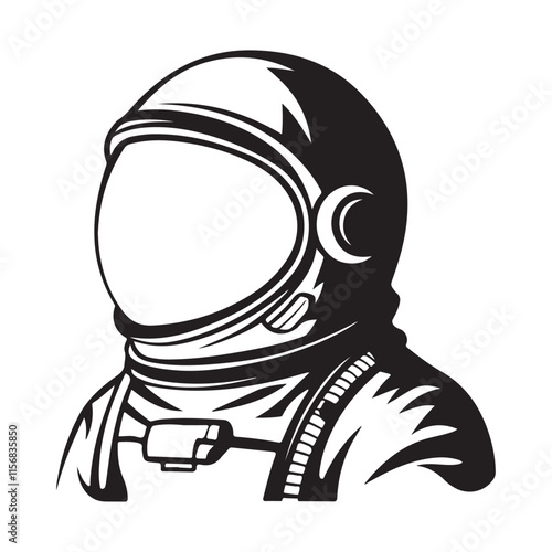 Astronaut Helmet icon vector illustration