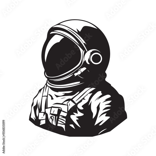 Astronaut Helmet icon vector illustration