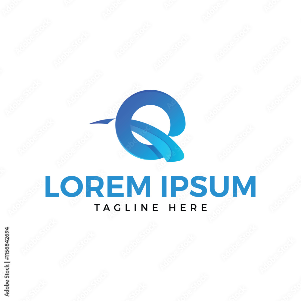 Modern and Dynamic Q Logo Design Template Modern and Dynamic Q Logo Design Template