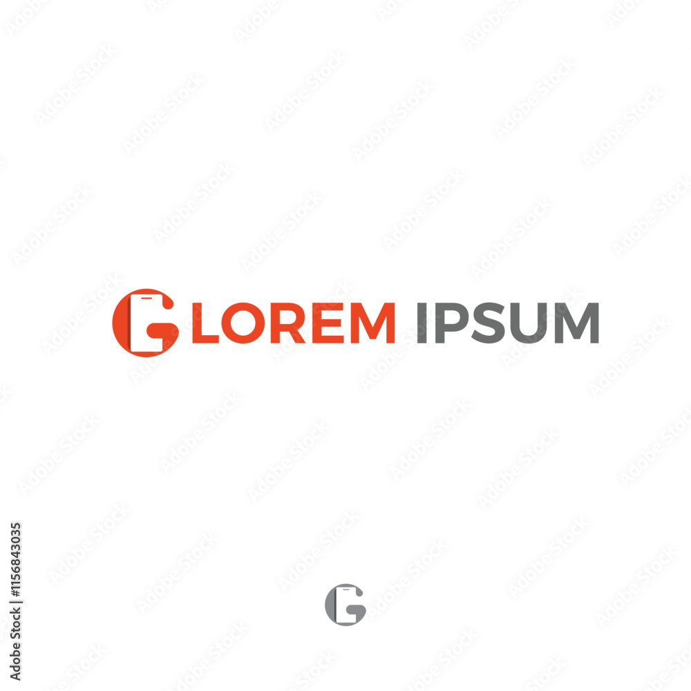 Modern Smartphone and letter G combined Logo Design Modern Smartphone and letter G combined Logo Design