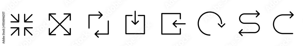 arrow icon set. Arrow icons arrow icon set. Arrow icons