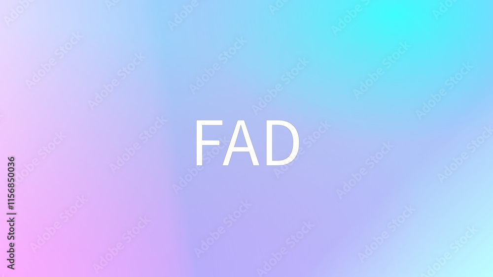 FAD のグラデーション背景イラスト FAD のグラデーション背景イラスト