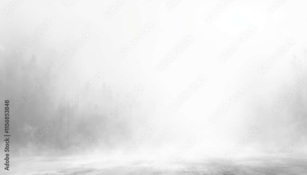 Foggy monochrome background with soft gradient for atmospheric and minimalist designs Foggy monochrome background with soft gradient for atmospheric and minimalist designs