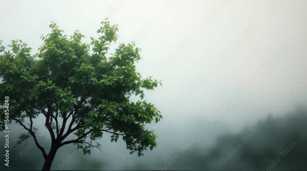 Obraz premium Nature's Resilience in the Urban Jungle