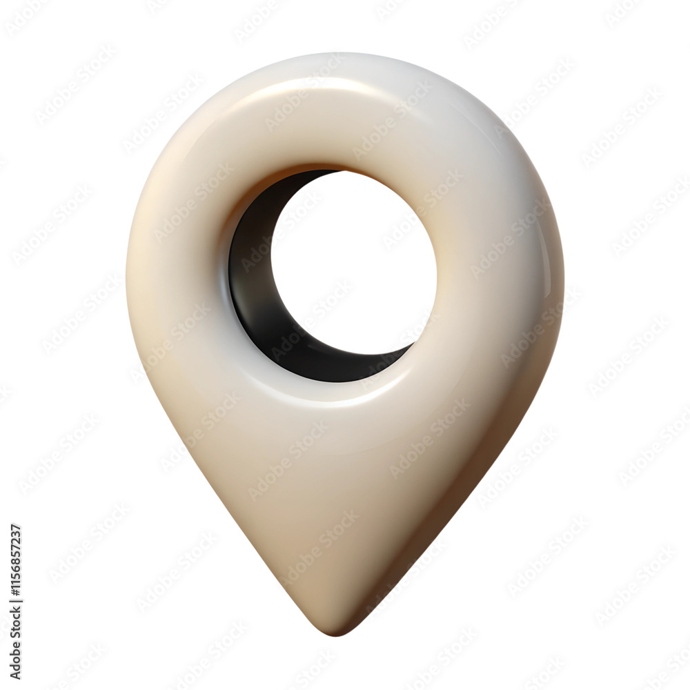 Modern Map Pointer Icons for Navigation and Travel With Transparent Background Modern Map Pointer Icons for Navigation and Travel With Transparent Background
