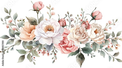 Beautifully Painted Flower Illustrations That Capture the Essence of Nature's Beauty