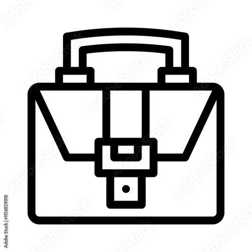 briefcase line icon