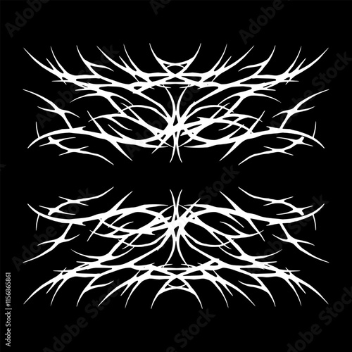 black and white background tribal aesthetic