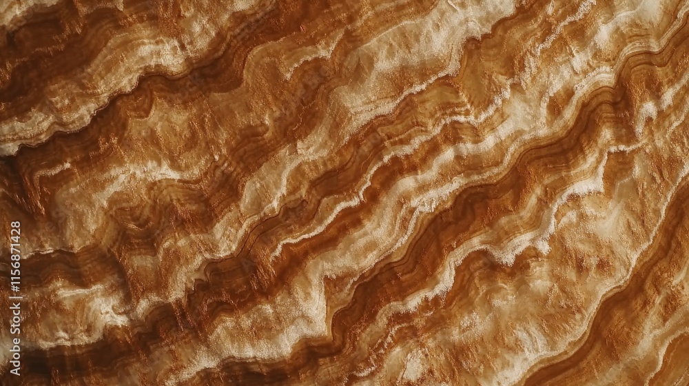 Abstract Texture of Brown and Beige Wavy Lines in Natural Design Abstract Texture of Brown and Beige Wavy Lines in Natural Design