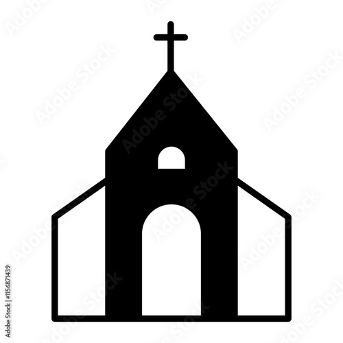 Church black icon