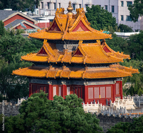 Corner tower,beijing