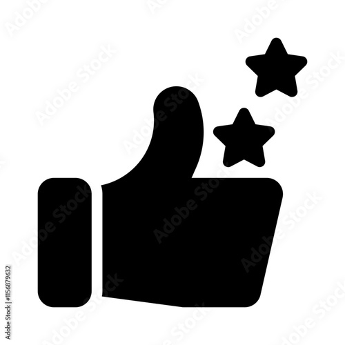 Thumbs glyph icon