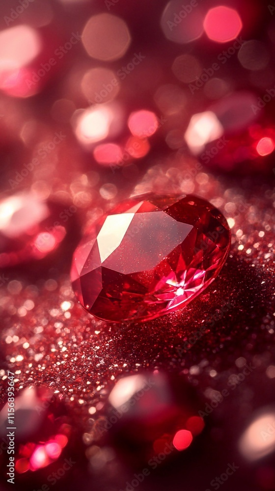 Beautiful red stones on a red background. Beautiful red stones on a red background.