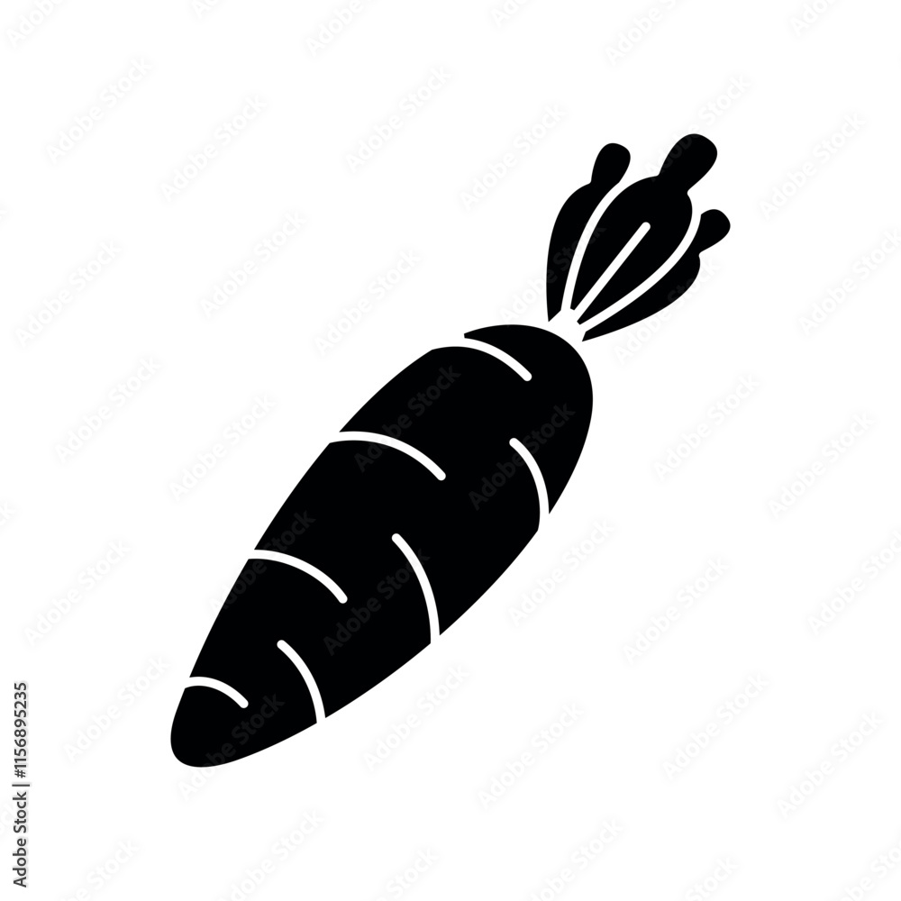 carrot icon vector design template elegant style carrot icon vector design template elegant style