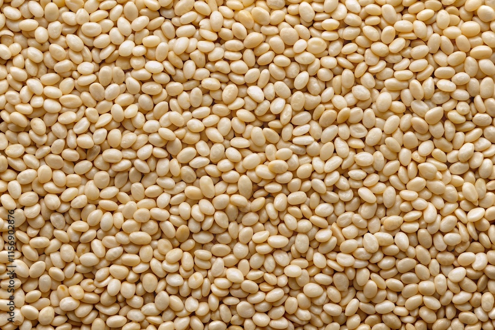 Dry Organic White Sesame Seeds Background Texture - Culinary Food Photography Dry Organic White Sesame Seeds Background Texture - Culinary Food Photography