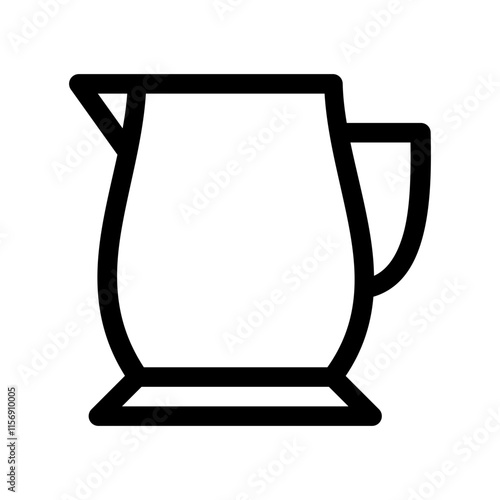 Kettle icon, Tent icon for design of camp, survival and Kitchen design