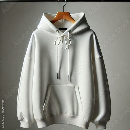 White Hoodie Jacket 