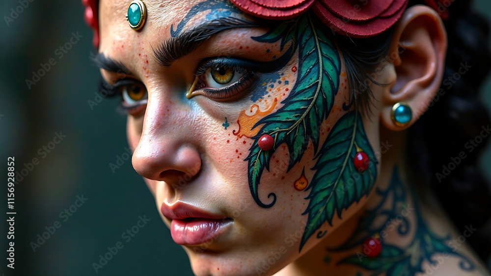 Maya mask tattoo idea Maya mask tattoo idea