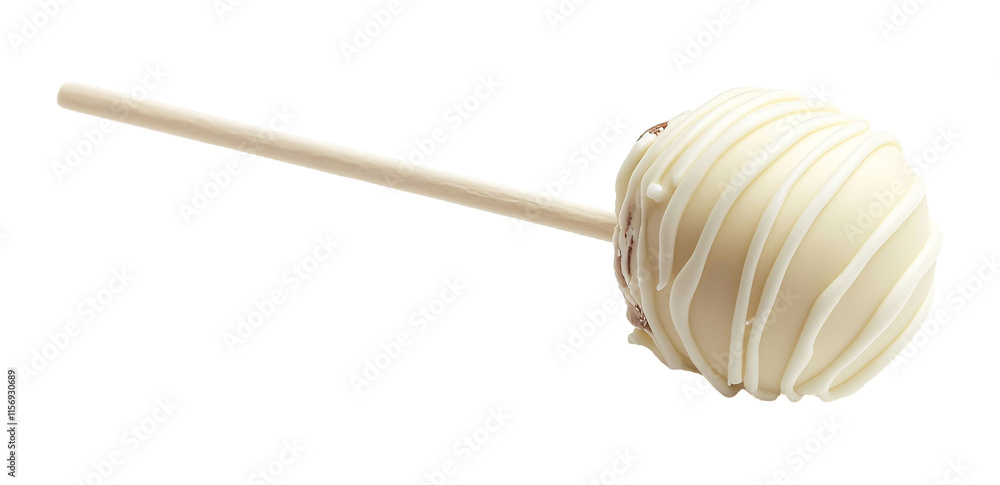 Cake Pop Sticks for Fun Baking - Isolated on White Background Cake Pop Sticks for Fun Baking - Isolated on White Background