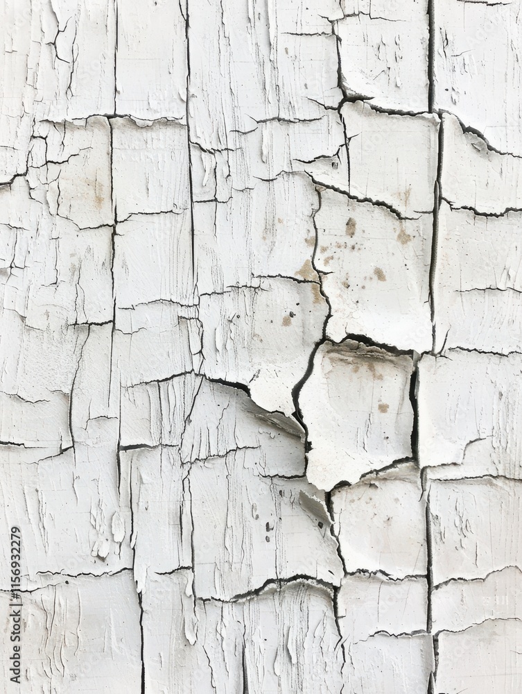 Fototapeta premium Distressed White Wooden Texture Collection