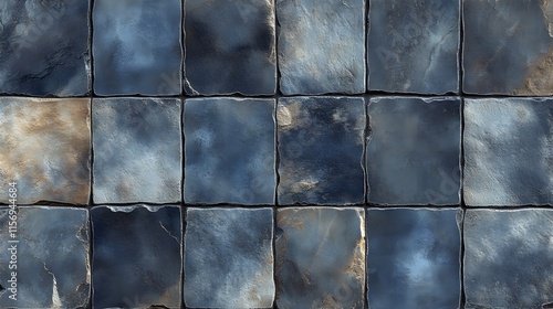 3D Tile Background Textures with Realistic Shadows