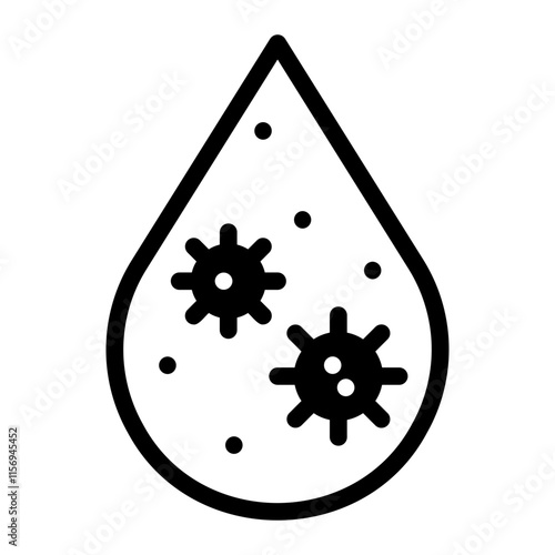 contaminated water