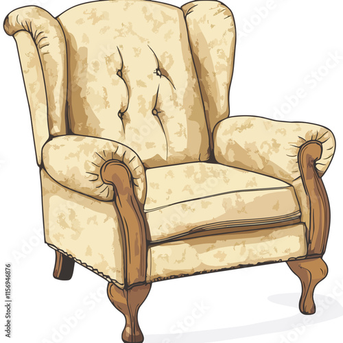 chair clip art, clip art concept 