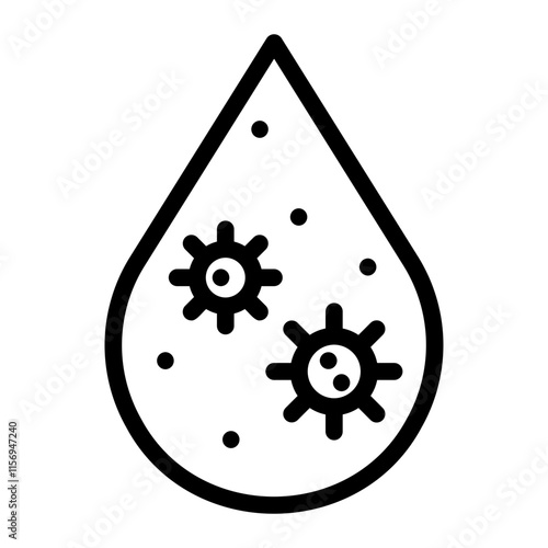 contaminated water