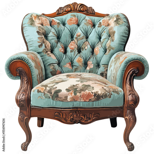 chair clip art, clip art concept 