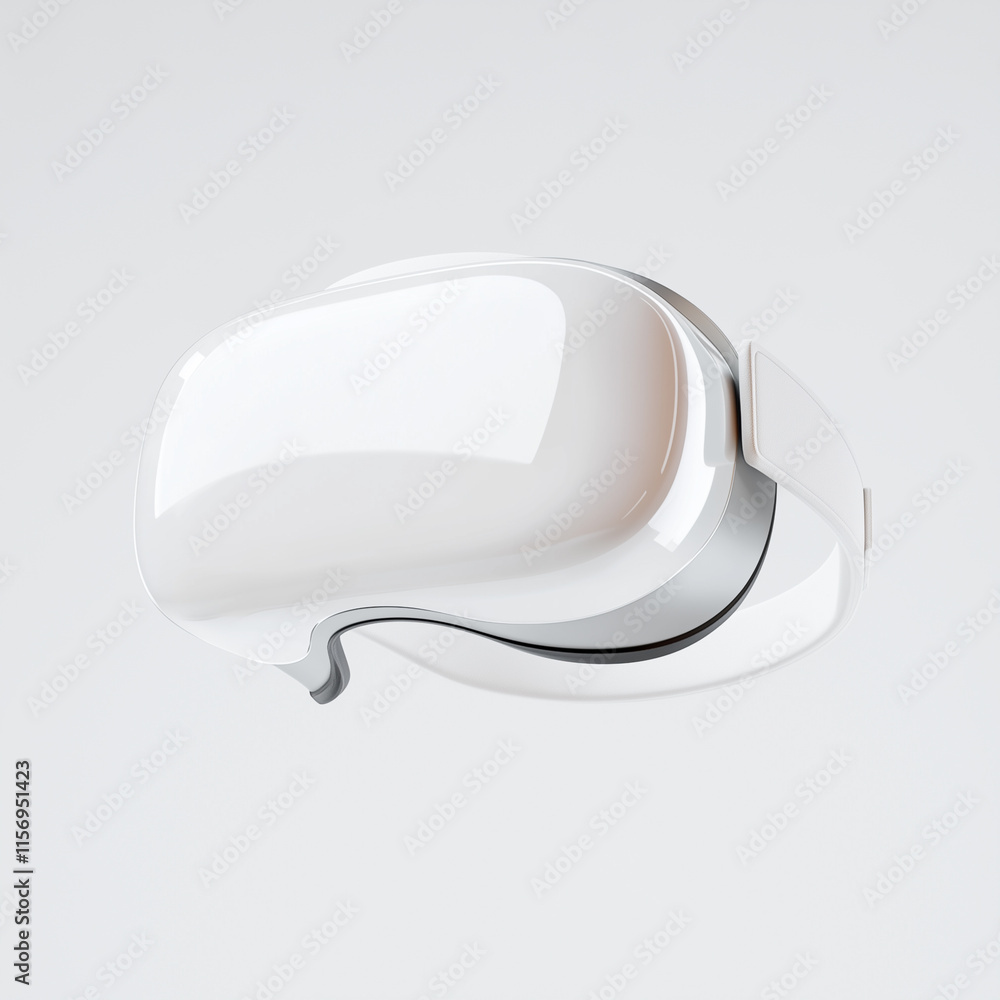 White Virtual Reality Headset Product Shot White Virtual Reality Headset Product Shot