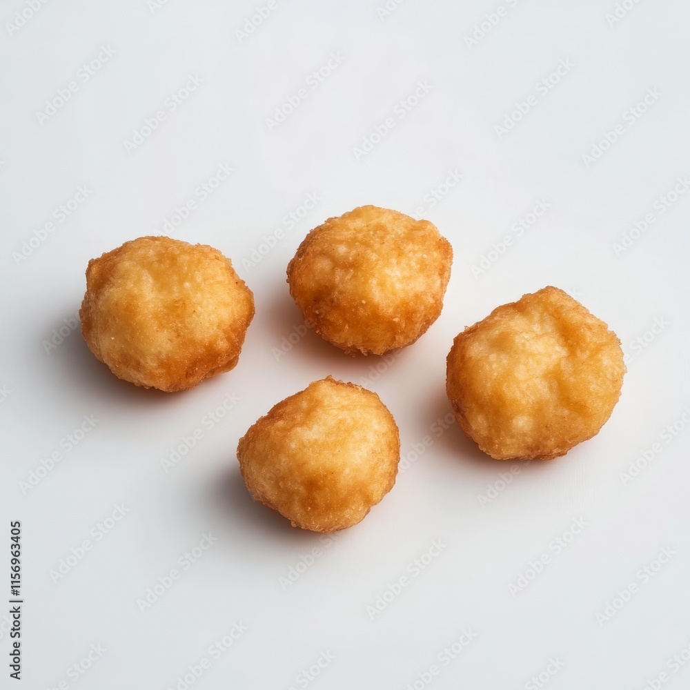Nugget chiken on white bg Nugget chiken on white bg