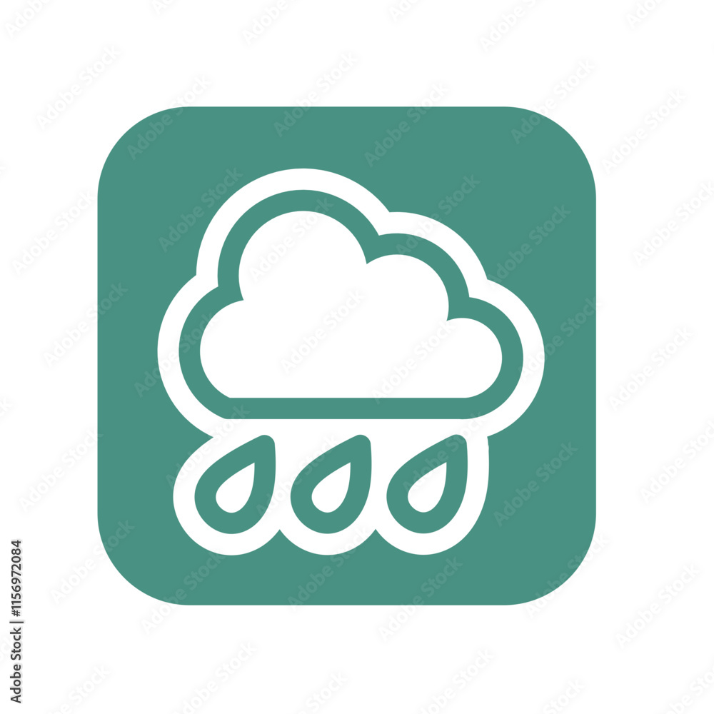 rainy day icon for graphic design rainy day icon for graphic design