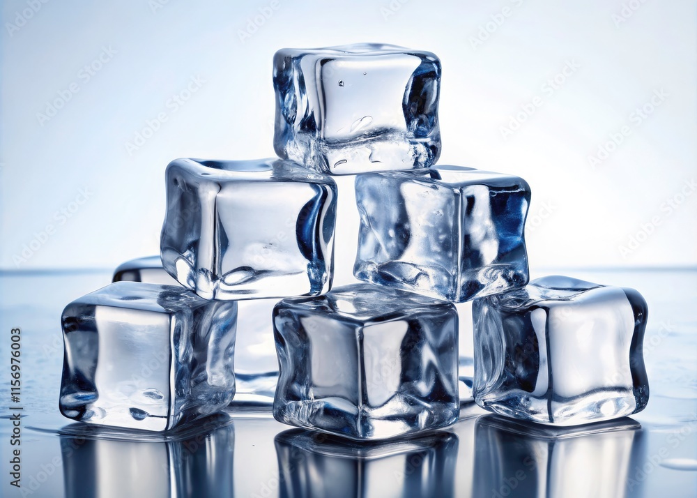Minimalist Ice Cubes, Large Ice Blocks, Crystal Clear Ice, Cold Refreshment Photography Minimalist Ice Cubes, Large Ice Blocks, Crystal Clear Ice, Cold Refreshment Photography